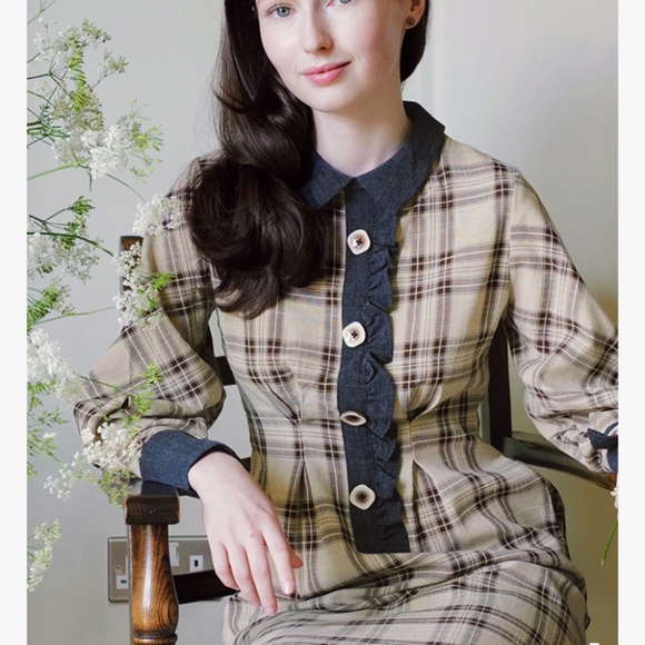 - Eliot Vintage Dress size L NWT - Picture 6 of 8